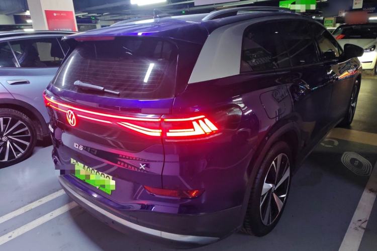 Used Volkswagen ID.6 X 2021 Pro Smart Long-Range Edition Rear Right 45 Deg