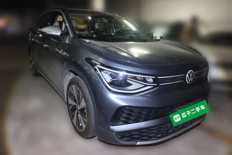 Used Volkswagen ID.6 X 2021 1st Edition ID. First Impression Edition Front Right 45 Deg