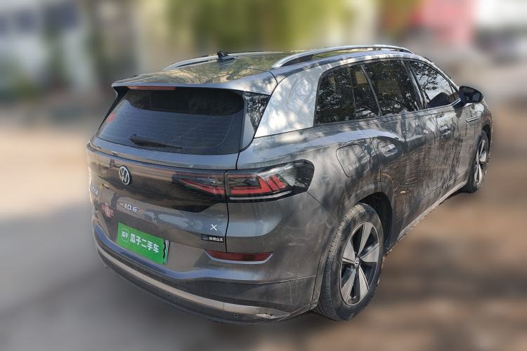Used Volkswagen ID.6 X 2021 Pure Edition Rear Right 45 Deg