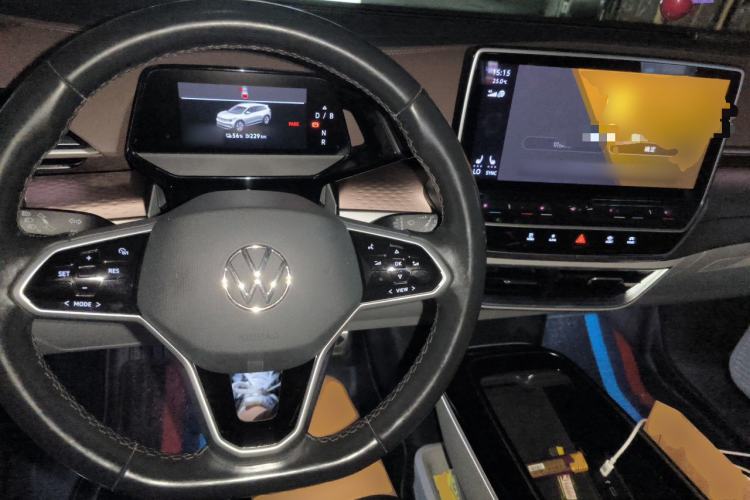 Used Volkswagen ID.6 X 2021 Prime Kinergy Four-Wheel Drive Edition Steering Wheel