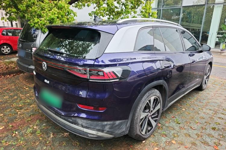 Used Volkswagen ID.6 X 2021 1st Edition ID. First Impression Edition Rear Right 45 Deg