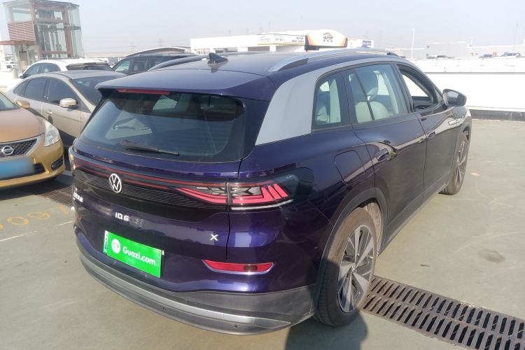 Used Volkswagen ID.6 X 2021 Pro Smart Long-Range Edition Rear Right 45 Deg