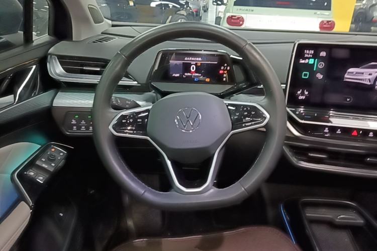 Used Volkswagen ID.6 X 2021 Prime Kinergy Four-Wheel Drive Edition Steering Wheel
