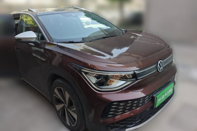 Used Volkswagen ID.6 X 2021 1st Edition ID. First Impression Edition Front Right 45 Deg