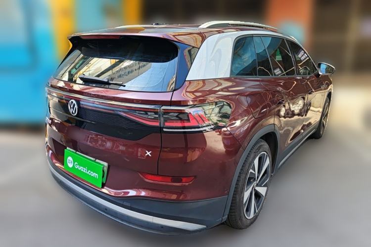 Used Volkswagen ID.6 X 2021 1st Edition ID. First Impression Edition Rear Right 45 Deg