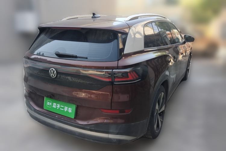Used Volkswagen ID.6 X 2021 1st Edition ID. First Impression Edition Rear Right 45 Deg