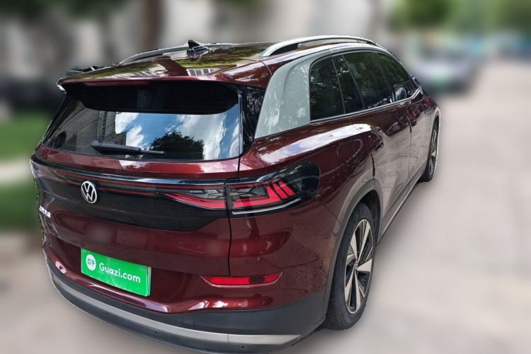 Used Volkswagen ID.6 X 2021 Pro Smart Long-Range Edition Rear Right 45 Deg