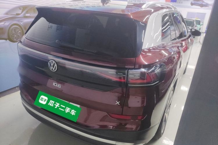 Used Volkswagen ID.6 X 2021 Pro Smart Long-Range Edition Rear Right 45 Deg