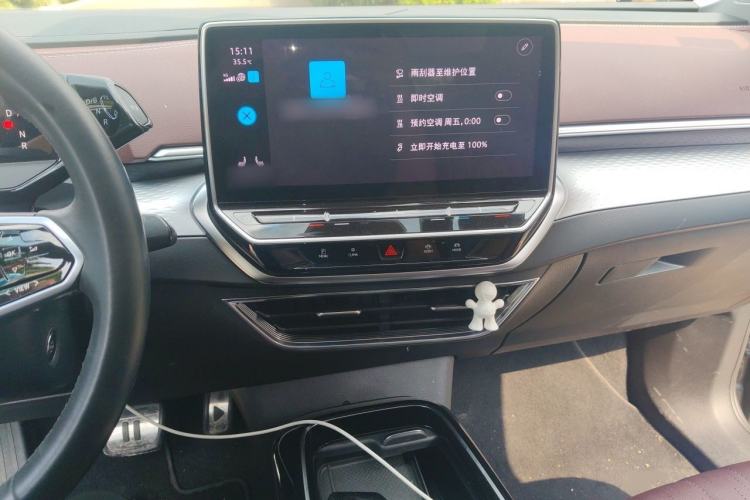 Used Volkswagen ID.6 X 2021 1st Edition ID. First Impression Edition Audio And AC Panel