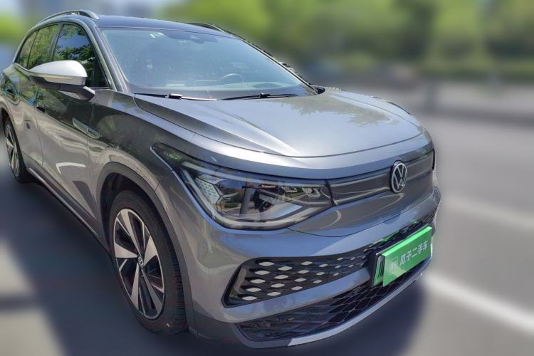 Used Volkswagen ID.6 X 2021 Pro Smart Long-Range Edition Front Right 45 Deg
