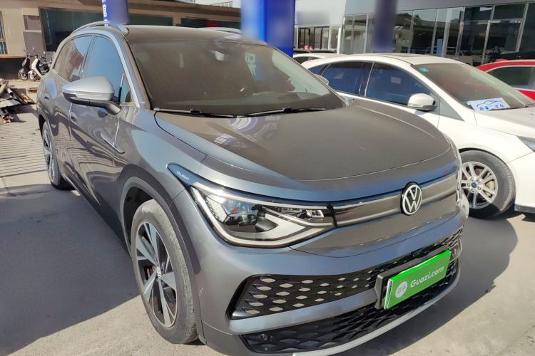 Used Volkswagen ID.6 X 2021 Pro Smart Long-Range Edition Front Right 45 Deg