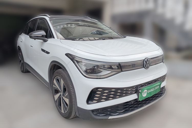 Used Volkswagen ID.6 X 2021 Pro Smart Long-Range Edition Front Right 45 Deg
