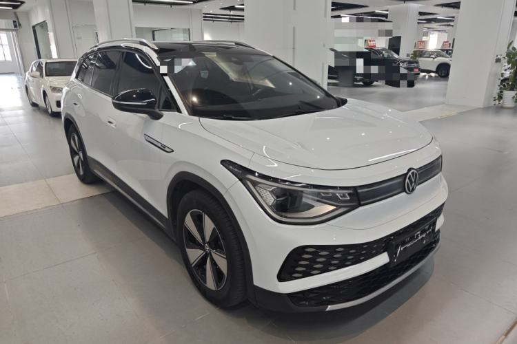 Used Volkswagen ID.6 X 2021 Pure Edition Front Right 45 Deg