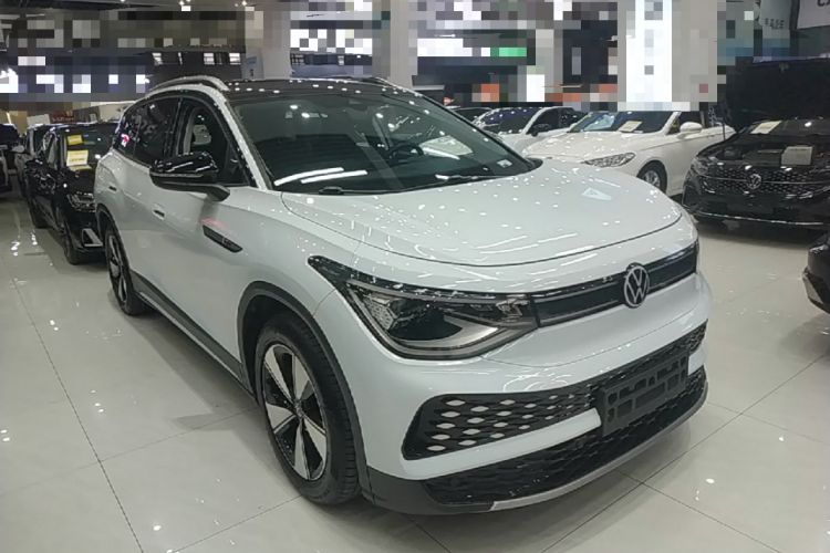Used Volkswagen ID.6 X 2021 Pure Edition Front Right 45 Deg