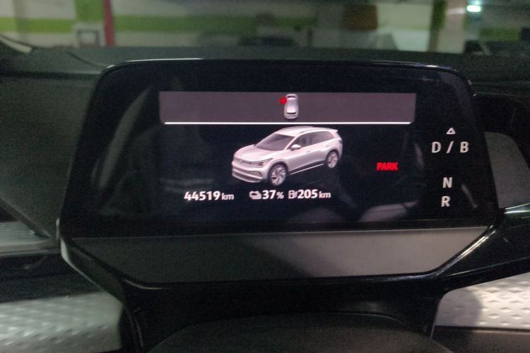 Used Volkswagen ID.6 X 2021 Pro Smart Long-Range Edition Odometer Close Up