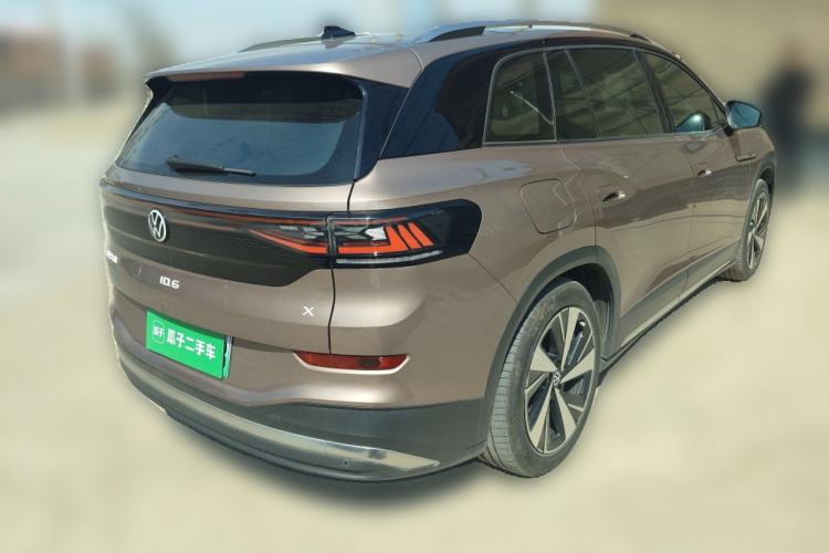 Used Volkswagen ID.6 X 2021 1st Edition ID. First Impression Edition Rear Right 45 Deg