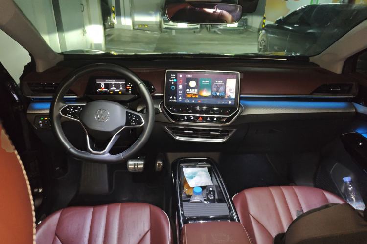 Used Volkswagen ID.6 X 2022 Intelligent Long-Range Version Center Console