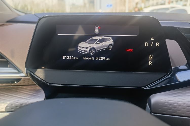 Used Volkswagen ID.6 X 2022 Smart Enjoyment Long-Range Edition Odometer Close Up