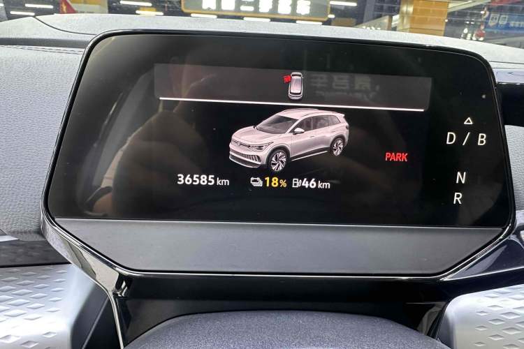 Used Volkswagen ID.6 X 2022 Kinergy Four-Wheel Drive Edition Odometer Close Up