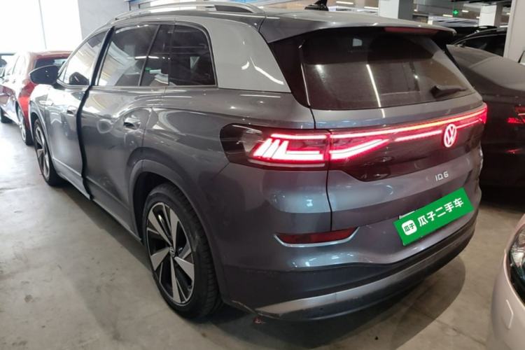 Used Volkswagen ID.6 X 2022 Intelligent Long-Range Version Rear Left 45 Deg