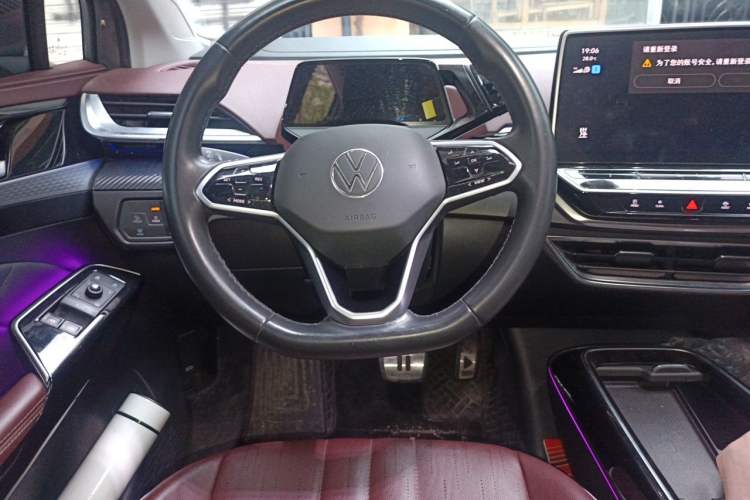 Used Volkswagen ID.6 X 2022 Smart Enjoyment Long-Range Edition Steering Wheel