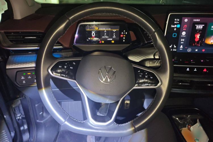 Used Volkswagen ID.6 X 2022 Intelligent Long-Range Version Steering Wheel