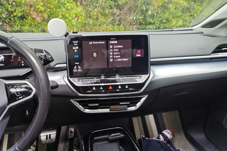 Used Volkswagen ID.6 X 2022 Smart Enjoyment Long-Range Edition Audio And AC Panel