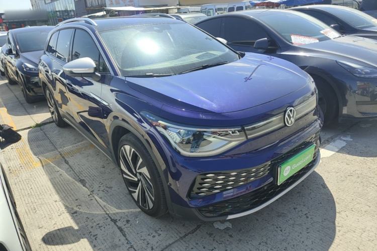 Used Volkswagen ID.6 X 2022 Intelligent Long-Range Version Front Right 45 Deg