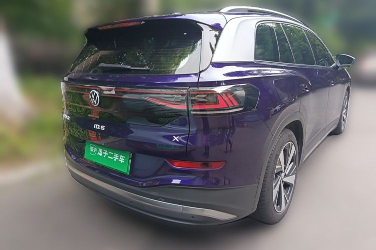 Used Volkswagen ID.6 X 2022 Intelligent Long-Range Version Rear Right 45 Deg