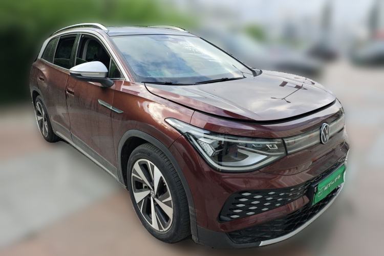 Used Volkswagen ID.6 X 2022 ZhiXiang Pure Long-Range Edition Front Right 45 Deg