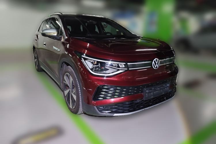 Used Volkswagen ID.6 X 2022 Smart Enjoyment Long-Range Edition Front Right 45 Deg