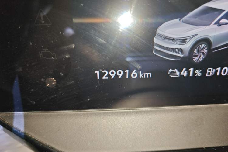 Used Volkswagen ID.6 X 2022 Smart Enjoyment Long-Range Edition Odometer Close Up
