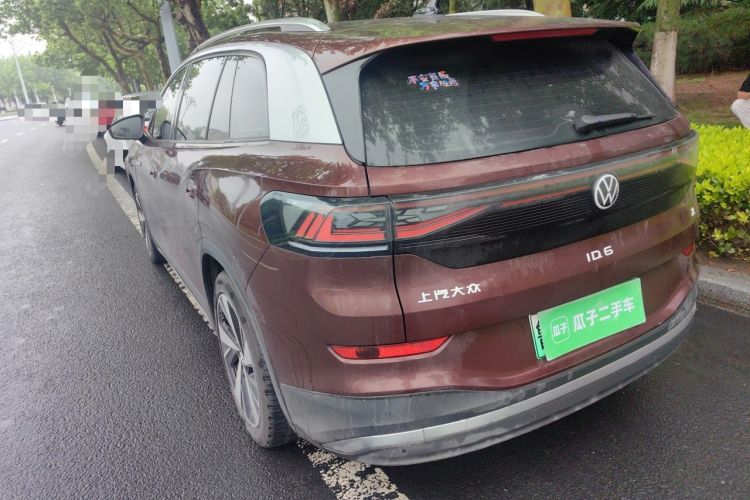 Used Volkswagen ID.6 X 2022 ZhiXiang Pure Long-Range Edition Rear Left 45 Deg