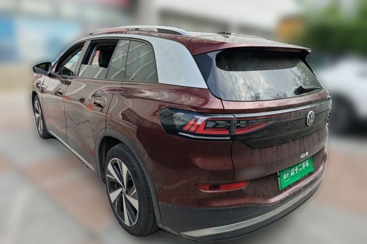 Used Volkswagen ID.6 X 2022 ZhiXiang Pure Long-Range Edition Rear Left 45 Deg