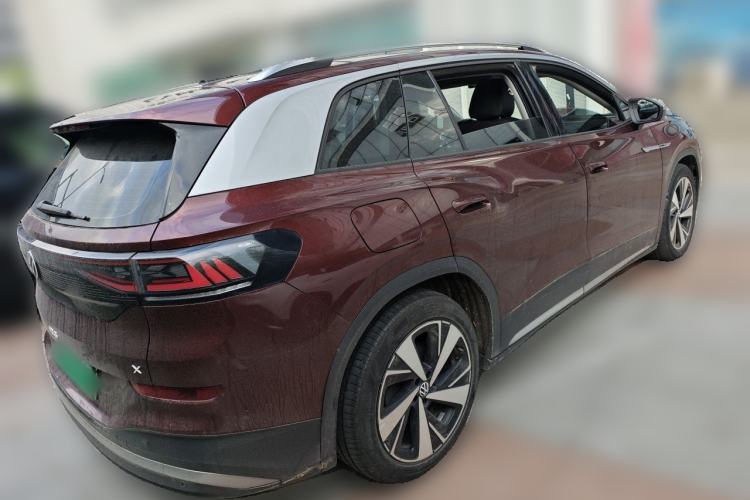 Used Volkswagen ID.6 X 2022 ZhiXiang Pure Long-Range Edition Rear Right 45 Deg