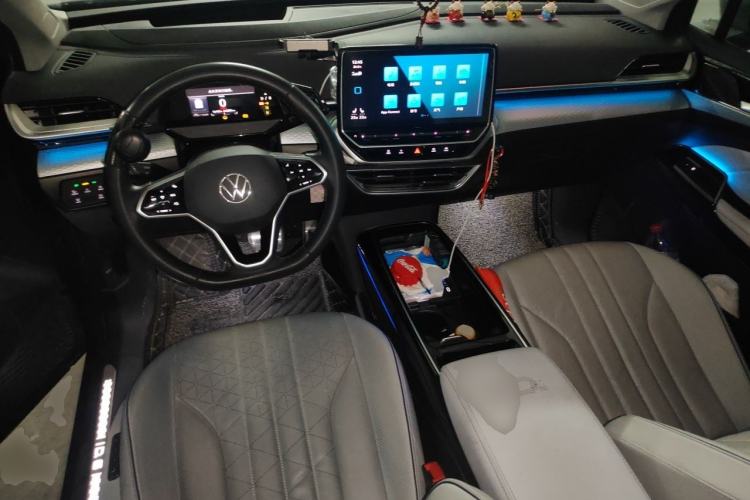 Used Volkswagen ID.6 X 2022 Intelligent Long-Range Version Center Console
