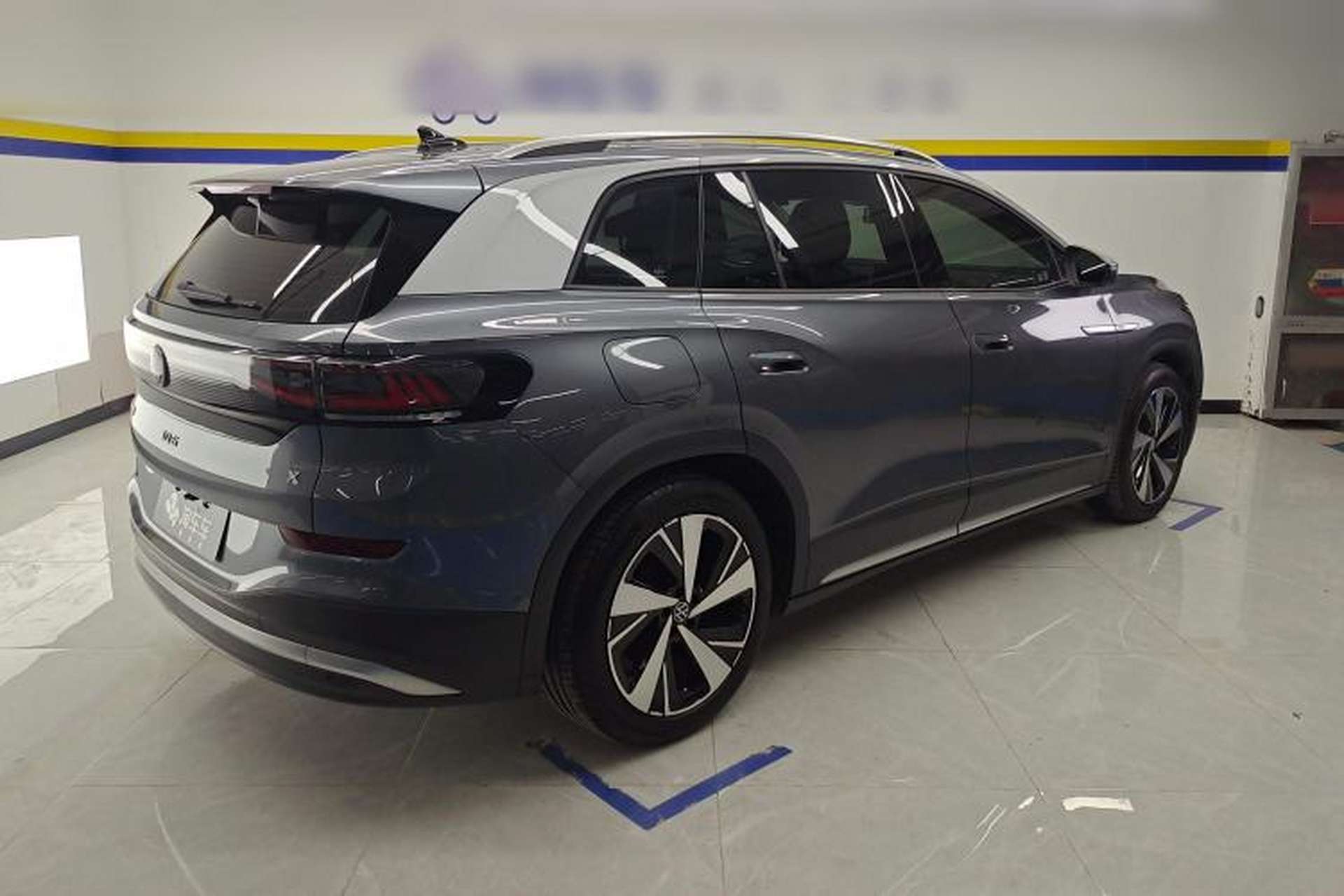 Used Volkswagen ID.6 X 2022 Intelligent Long-Range Version Rear Right 45 Deg