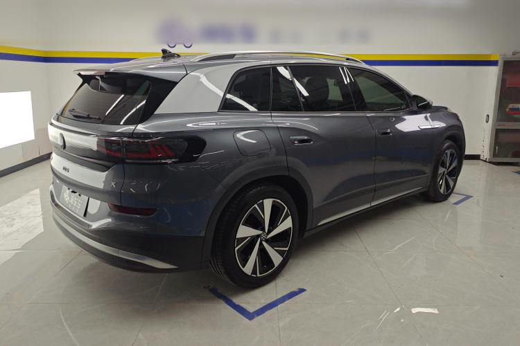 Used Volkswagen ID.6 X 2022 Intelligent Long-Range Version Rear Right 45 Deg