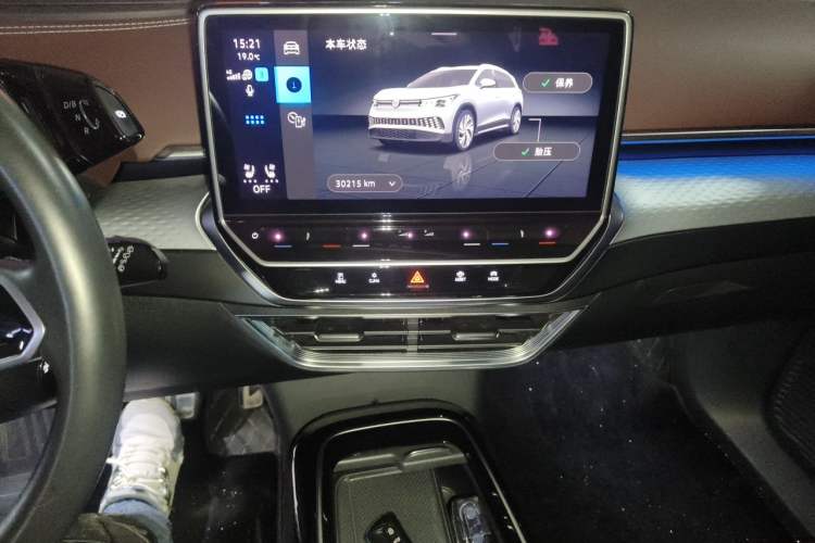 Used Volkswagen ID.6 X 2022 Intelligent Long-Range Version Audio And AC Panel