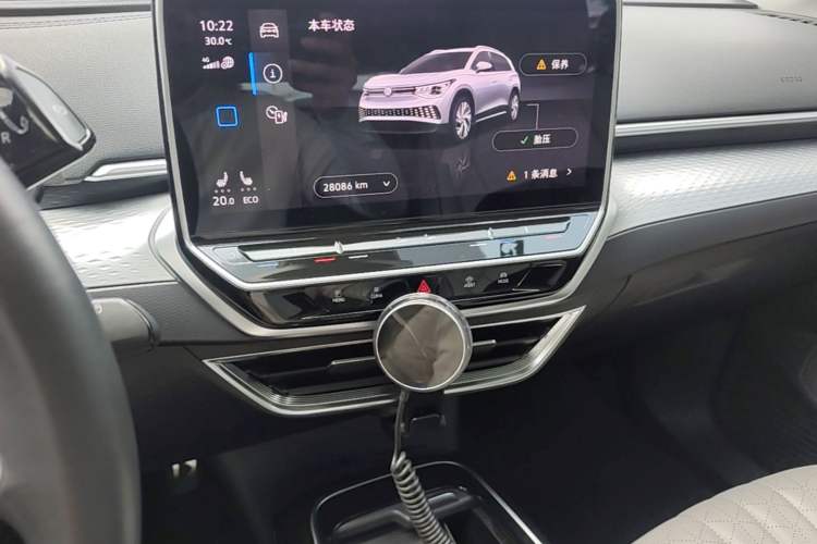 Used Volkswagen ID.6 X 2022 Intelligent Long-Range Version Audio And AC Panel