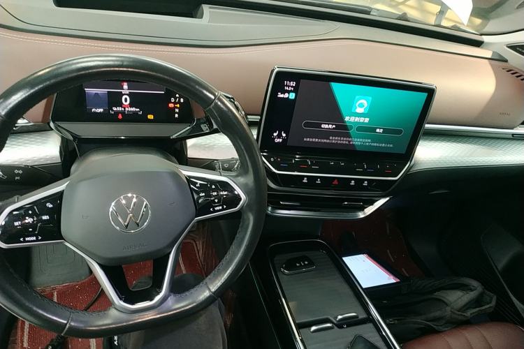 Used Volkswagen ID.6 X 2022 Kinergy Four-Wheel Drive Edition Center Console