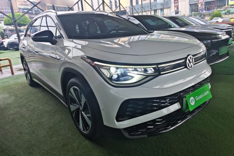 Used Volkswagen ID.6 X 2022 Intelligent Long-Range Version Front Right 45 Deg