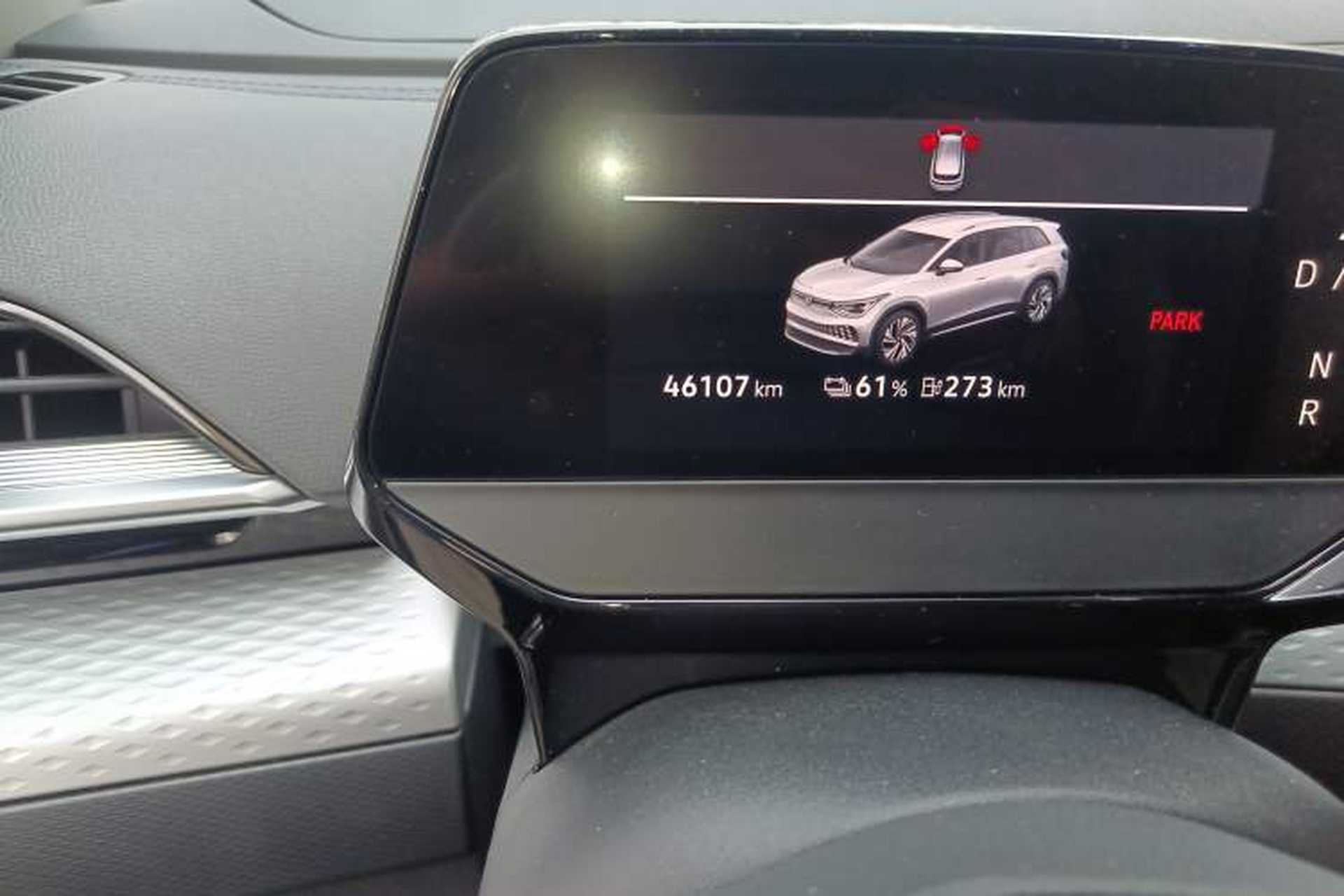 Used Volkswagen ID.6 X 2022 Smart Enjoyment Long-Range Edition Odometer Close Up
