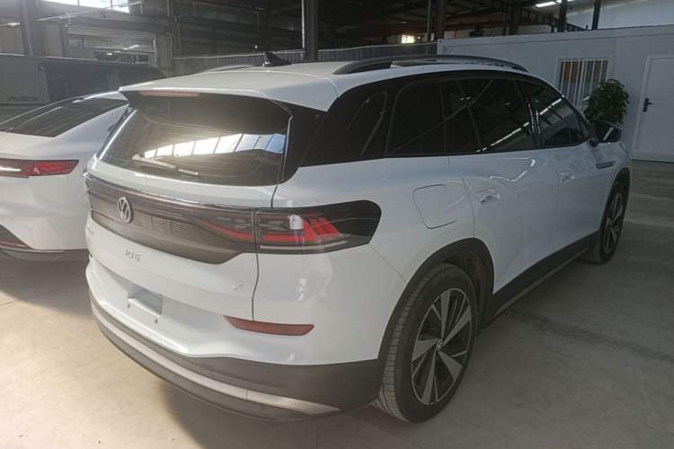 Used Volkswagen ID.6 X 2022 ZhiXiang Pure Long-Range Edition Rear Right 45 Deg