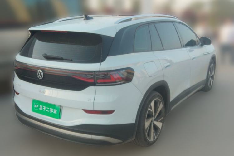 Used Volkswagen ID.6 X 2022 ZhiXiang Pure Long-Range Edition Rear Right 45 Deg