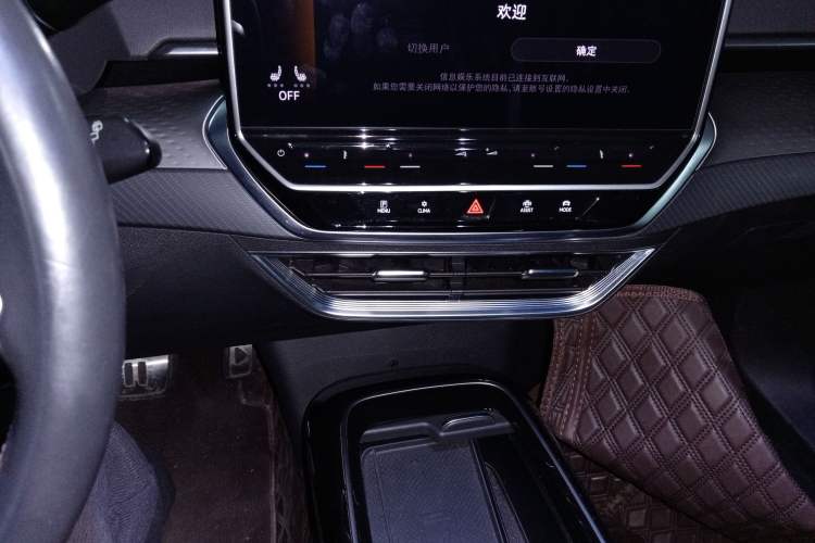 Used Volkswagen ID.6 X 2023 Ultra-Intelligent Long-Range Version Audio And AC Panel