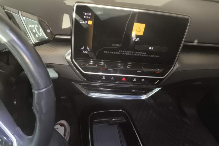 Used Volkswagen ID.6 X 2023 Ultra-Intelligent Long-Range Version Audio And AC Panel