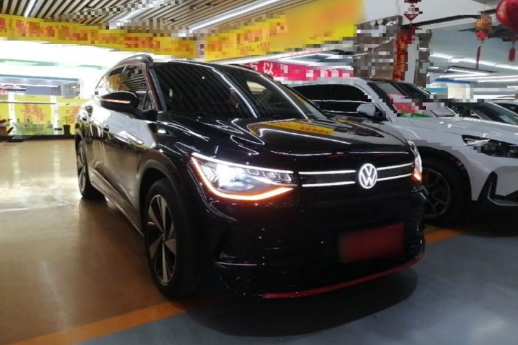 Used Volkswagen ID.6 X 2023 Upgraded Model Ultra-Long Range Version Front Right 45 Deg