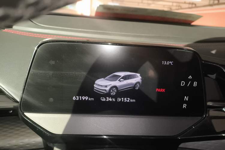 Used Volkswagen ID.6 X 2023 Ultra-Intelligent Long-Range Version Instrument Cluster