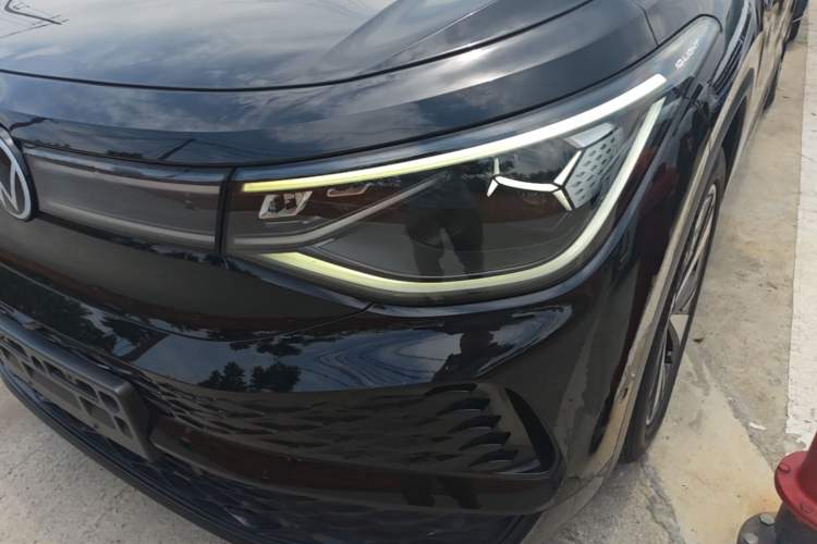 Used Volkswagen ID.6 X 2023 Upgraded Model Ultra-Long Range Version Left Front Headlight